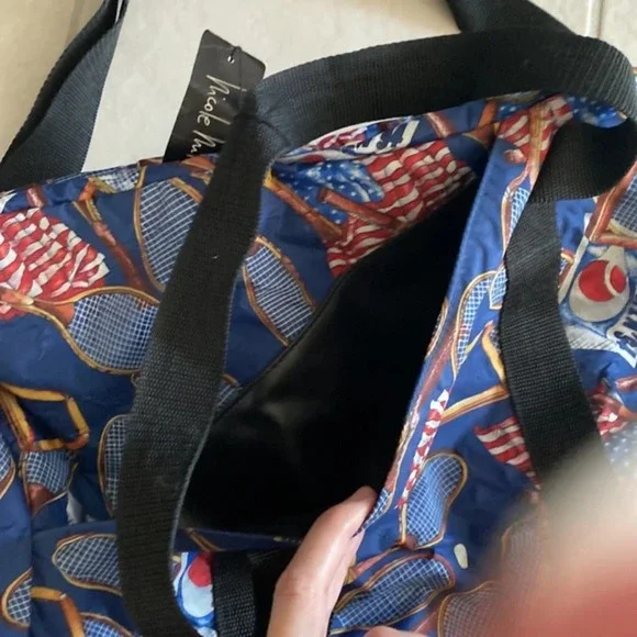 Nicole Miller Tennis Themed Bag